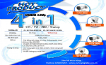Bộ tứ siêu đẳng camera 4in1 Kbvision: Hàng chất, giá cực ngon !