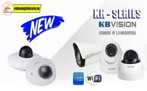 Camera IP 1.3MP KBVISION (KH SERIES) mới có gì nổi bật?