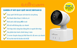 Camera IP Wifi Ebitcam – Giải pháp ngon bổ rẻ cho mọi gia đình