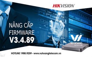Cập nhật firmware mới V3.4.89 cho đầu ghi hình HGHI-F