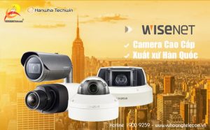 Chính thức ra mắt dòng camera Wisenet tại thị trường Việt Nam