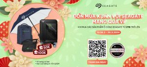 Quay thưởng trúng quà cùng ổ cứng Seagate tại Vuhoangtelecom