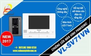Ưu điểm của chuông cửa màn hình Panasonic VL-SV71VN