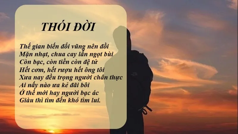 làm thơ đường luật là gì