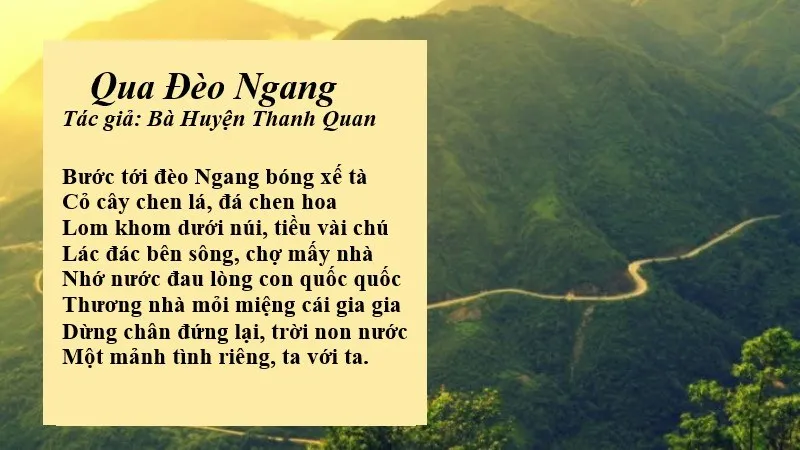 cách làm thơ đường luật